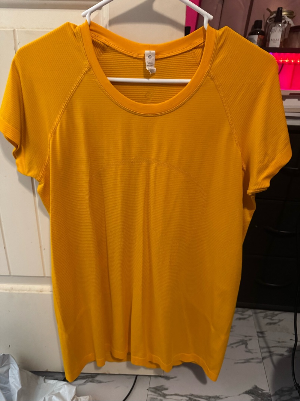 Women's Performance Short-Sleeve Tee - Mustard Yellow